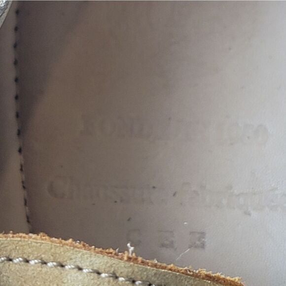 Façonnable Mens Derby Comfort Casual Shoes Size 8.5 Tan Nubuck Suede Crepe Sole - Picture 8 of 10